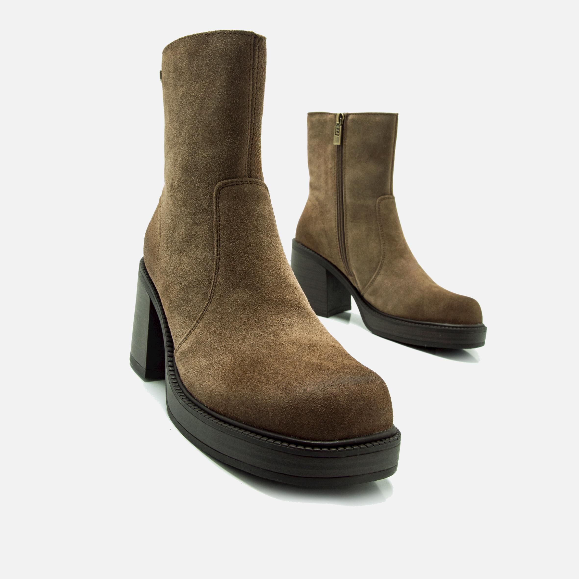 Acheter NEW OASIS marron 59467 Bottines a talons Mtng pour Femme